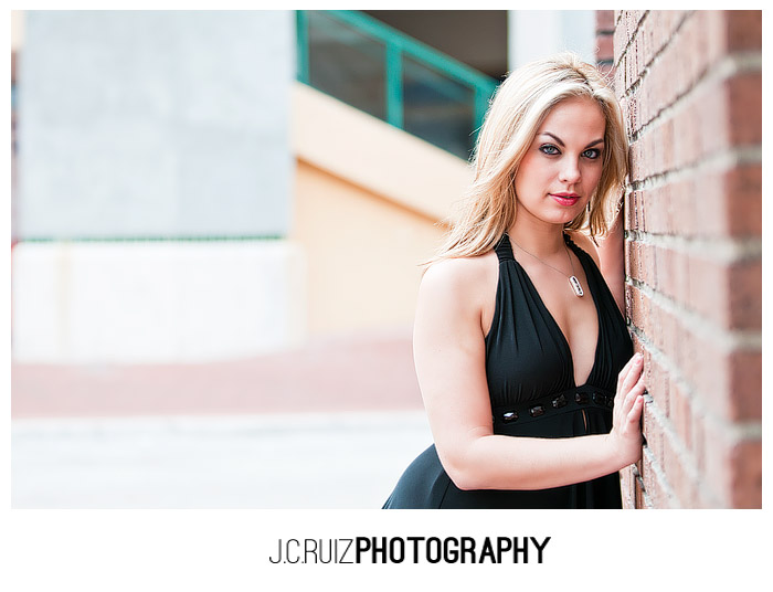 Alex on brick wall