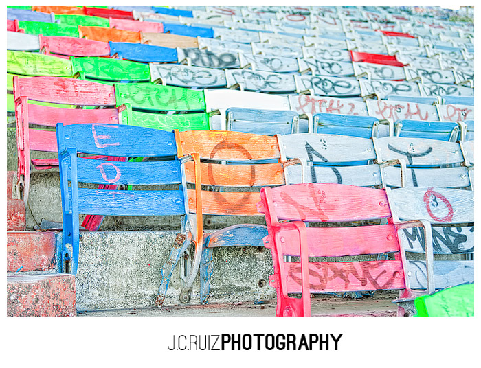 Miami Marine Stadium Chairs