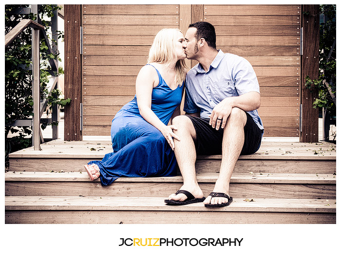 south beach engagement shoot