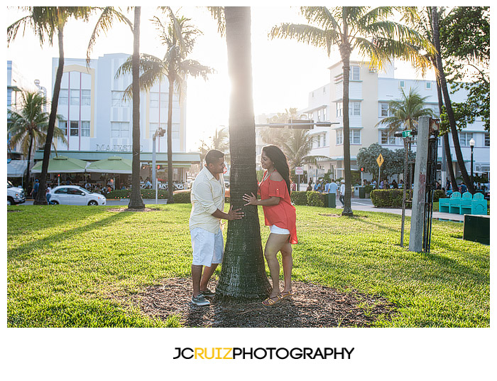 South Beach couple