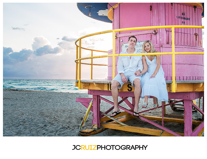 South Beach Engagement - JC Ruiz Photography