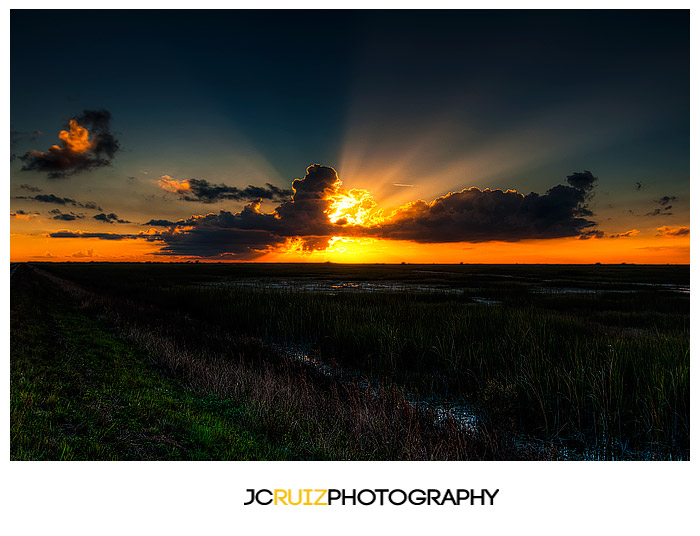 Everglades Sunset - JC Ruiz Photography