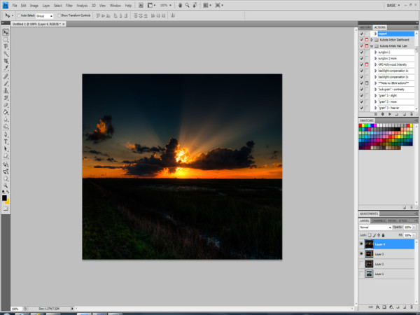 Adobe Photoshop Screenshot - JC Ruiz Photography