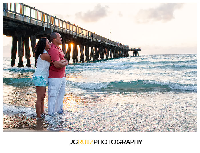 Fort Lauderdale engagement shoot