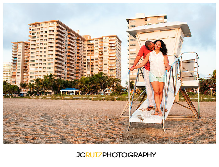 Fort Lauderdale engagement shoot