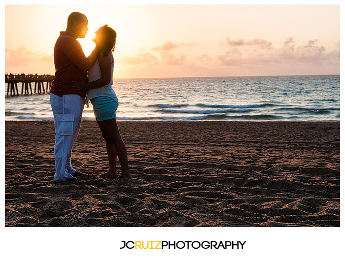 Fort Lauderdale engagement shoot