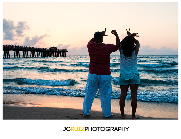 Fort Lauderdale engagement shoot