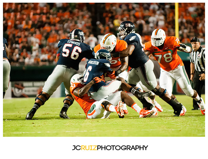 JC Ruiz Photography - Miami Hurricanes vs FAU