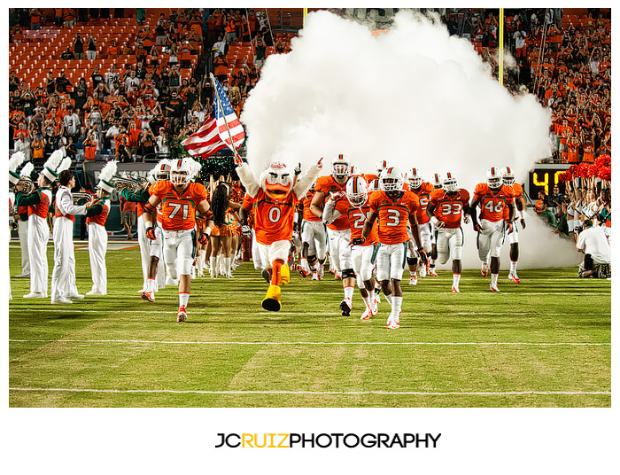 JC Ruiz Photography - Miami Hurricanes vs FAU