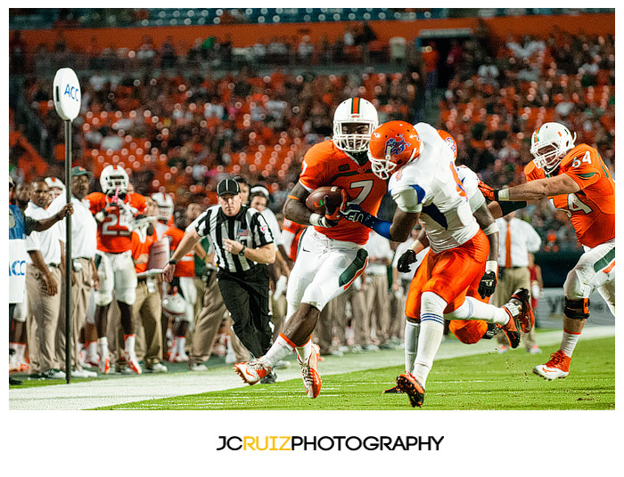 Miami Hurricanes vs Savannah State - Miami Sports Photographer - JC Ruiz Photography