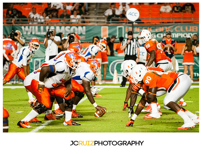 Miami Hurricanes vs Savannah State - Miami Sports Photographer - JC Ruiz Photography