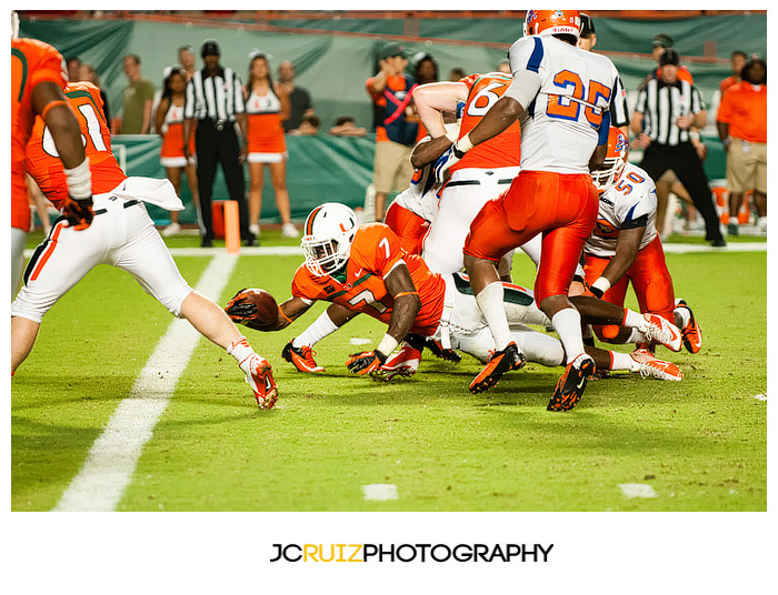 Miami Hurricanes vs Savannah State - Miami Sports Photographer - JC Ruiz Photography
