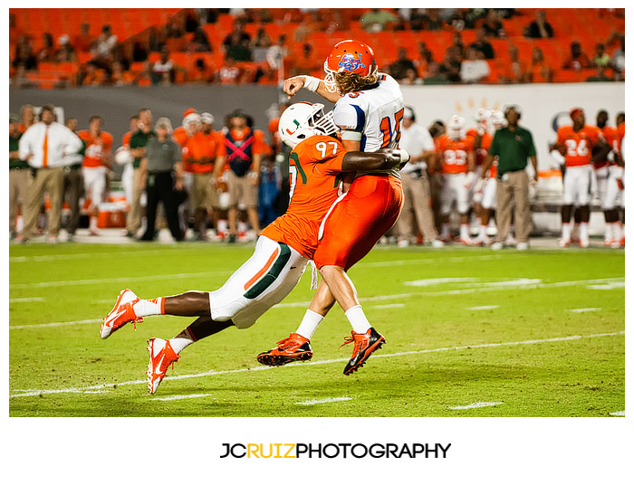 Miami Hurricanes vs Savannah State - Miami Sports Photographer - JC Ruiz Photography