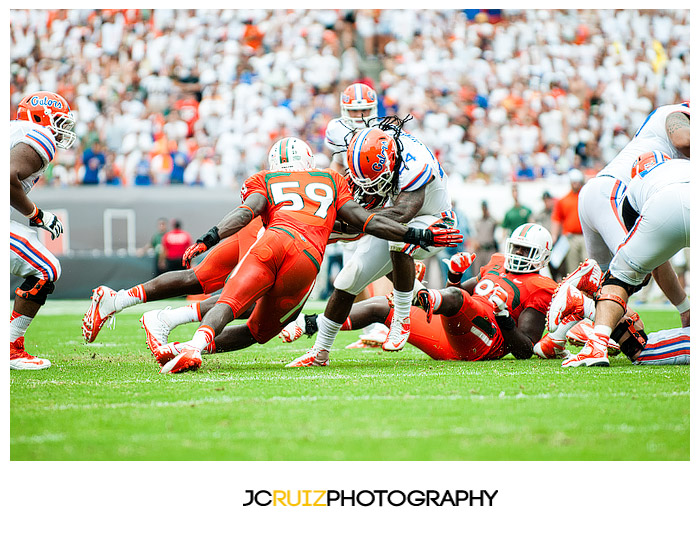 JC Ruiz Photography - Miami Hurricanes vs Florida