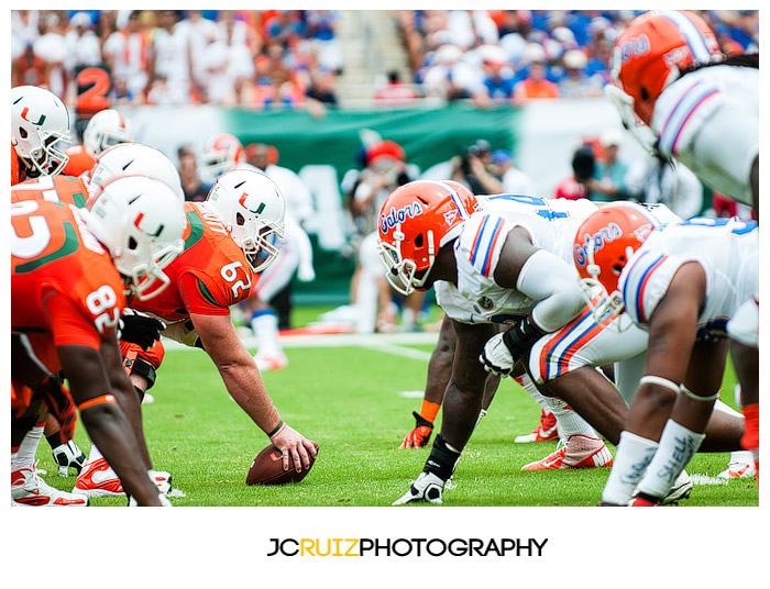 JC Ruiz Photography - Miami Hurricanes vs Florida