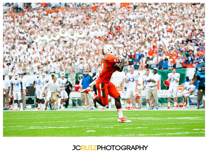 JC Ruiz Photography - Miami Hurricanes vs Florida