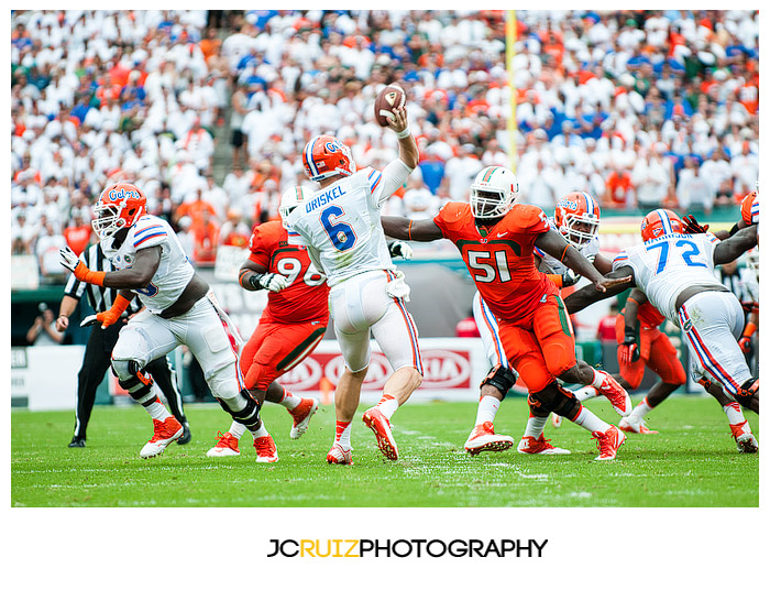 JC Ruiz Photography - Miami Hurricanes vs Florida