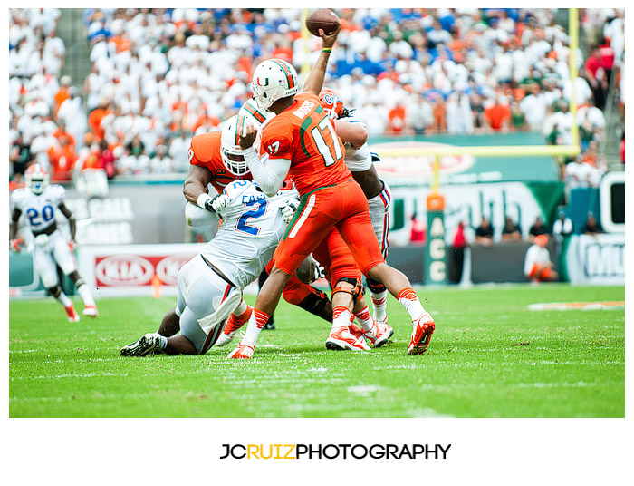 JC Ruiz Photography - Miami Hurricanes vs Florida