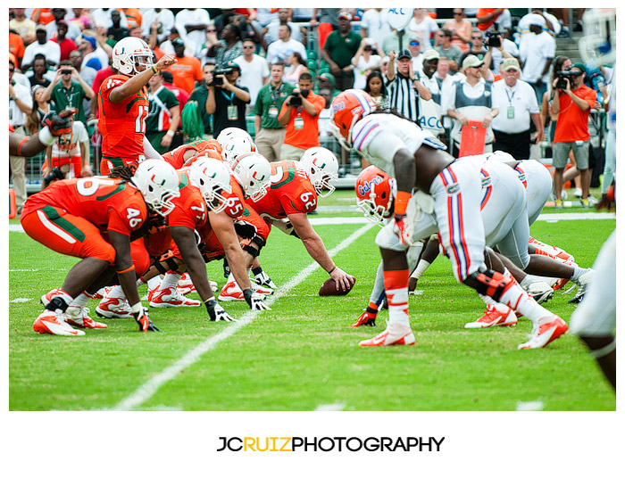 JC Ruiz Photography - Miami Hurricanes vs Florida