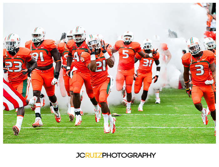 JC Ruiz Photography - Miami Hurricanes vs Florida