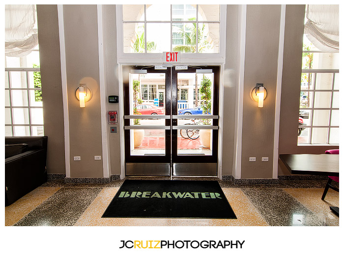 Breakwater Hotel entrance