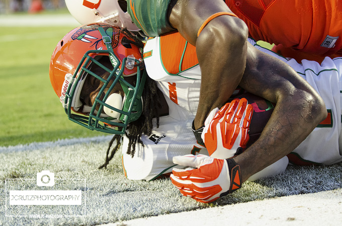 FAMU football player intercepted Brad Kaaya