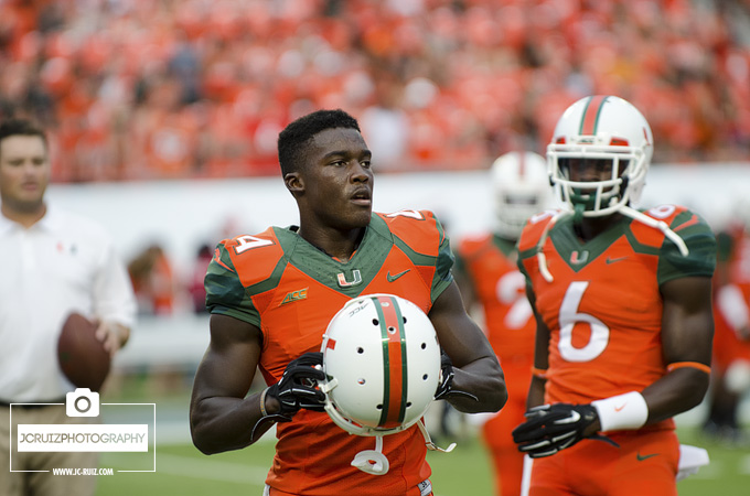 Phillip Dorsett in warmups