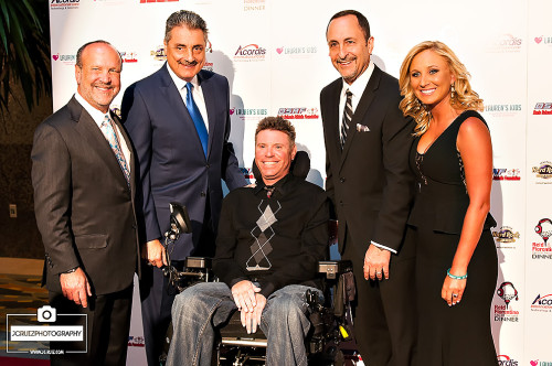 Ron Book, Tony Fiorentino, Jeff Fogel, Eric Reid and Lauren Book