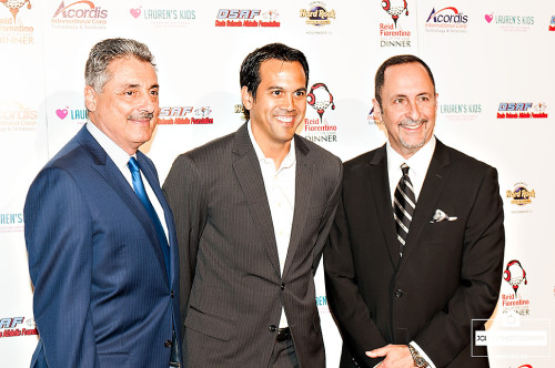 Tony Fiorentino, Eric Spoelstra amd Eric Reid