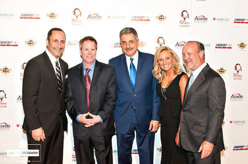 Eric Reid, Joe Zagacki, Tony Fiorentino, Lauren Book and Ron Book