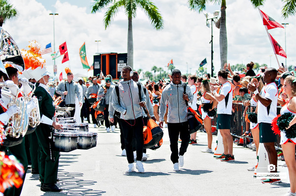 Miami Hurricane Walk