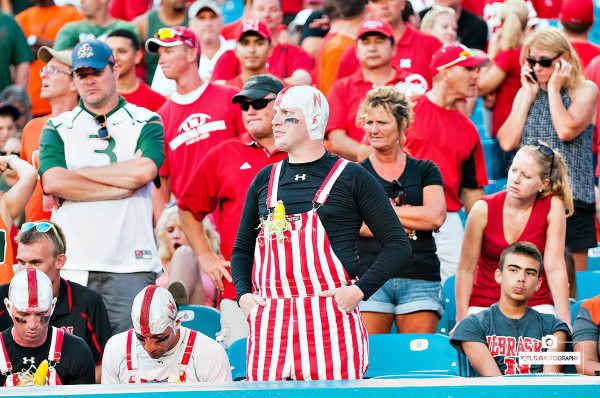 Nebraska Cornhusker fans
