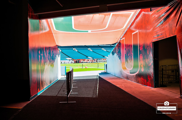 Sunlife Stadium Tunnel