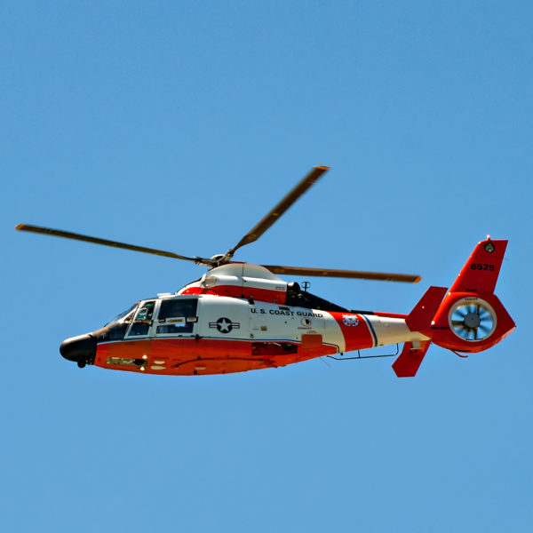 Coast Guard helicopter