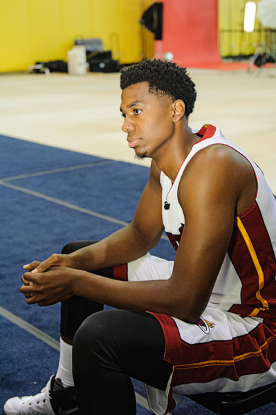 Hassan Whiteside sits down for an interview