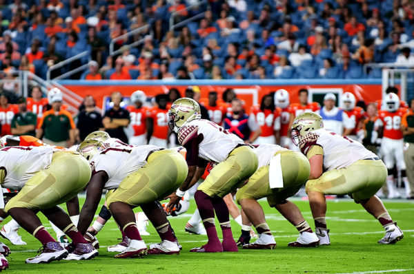 Florida State QB, Deondre Francois, lines up under center