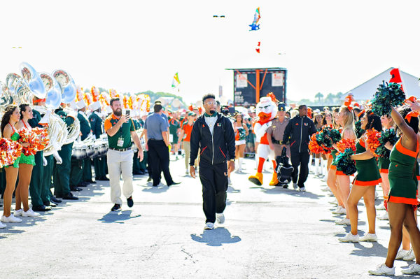 Corn Elder soaks in Canes Walk one last time