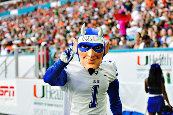 Duke Blue Devils mascot