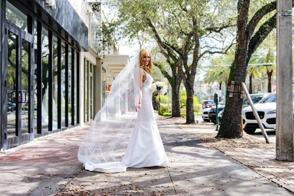 Miracle Mile Bridal Portrait