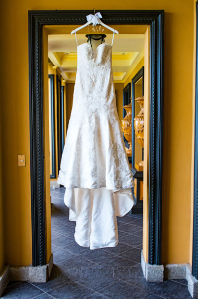 wedding dress details