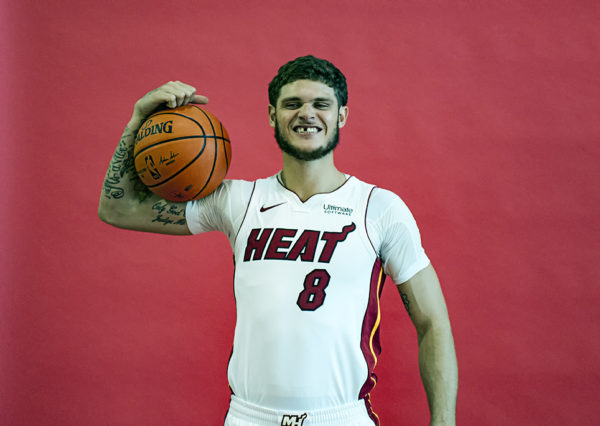 Tyler Johnson smiles for his portrait