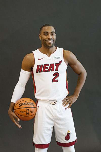 Wayne Ellington poses for his portrait