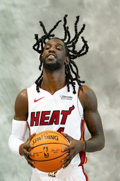 Briante Weber likes to whip his hair back and forth
