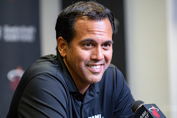 Miami Heat head coach Erik Spoelstra