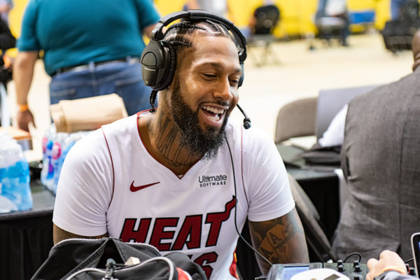 James Johnson gives a radio interview