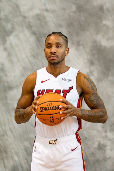 Rodney McGruder poses for a photo 
