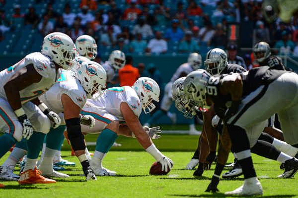Miami Dolphins offensive line
