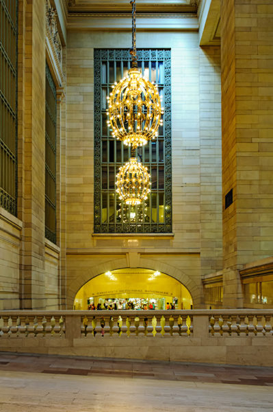 grand central station chandeliers