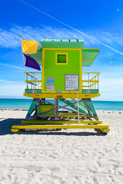 6th Street lifeguard station, Miami Beach