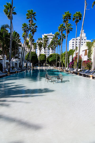 Delano Hotel pool